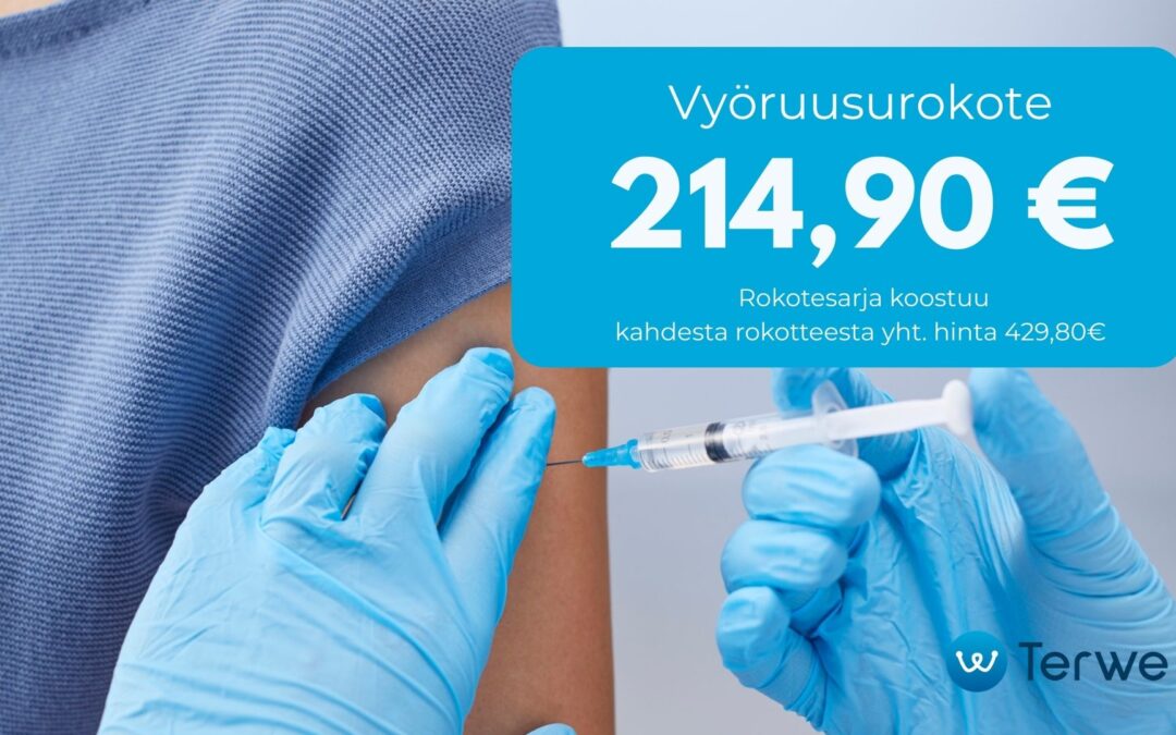 Vyöruusu on kivulias, mutta ehkäistävissä oleva tauti